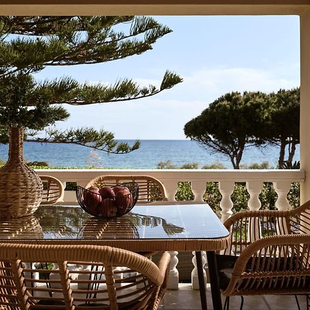 Sea Elegance Villa - On The Beach, By Zantewize Psarou  Экстерьер фото