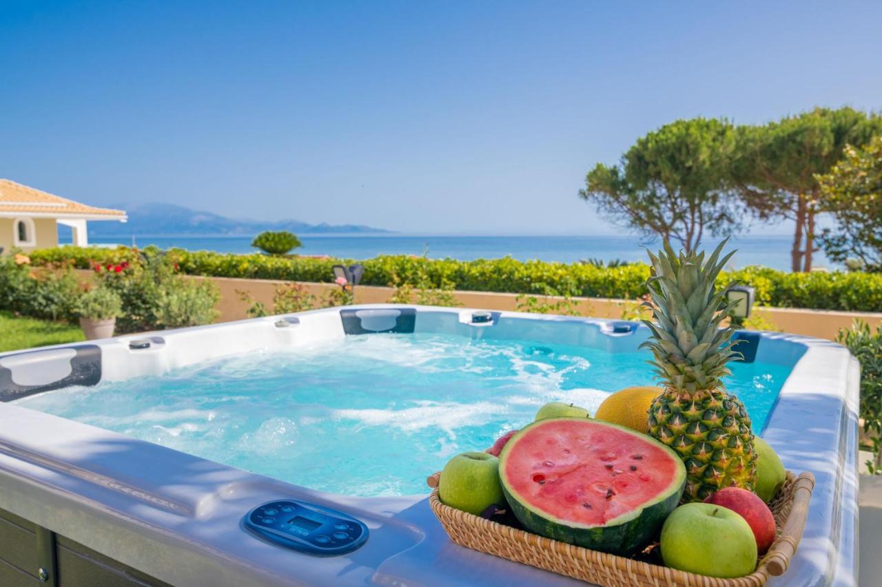 Sea Elegance Villa - On The Beach, By Zantewize Psarou  Экстерьер фото