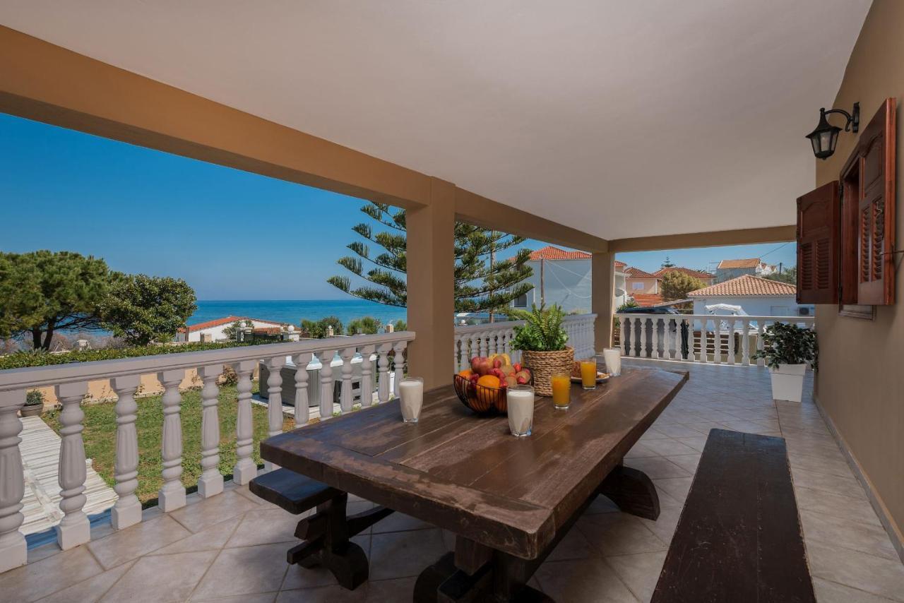 Sea Elegance Villa - On The Beach, By Zantewize Psarou  Экстерьер фото