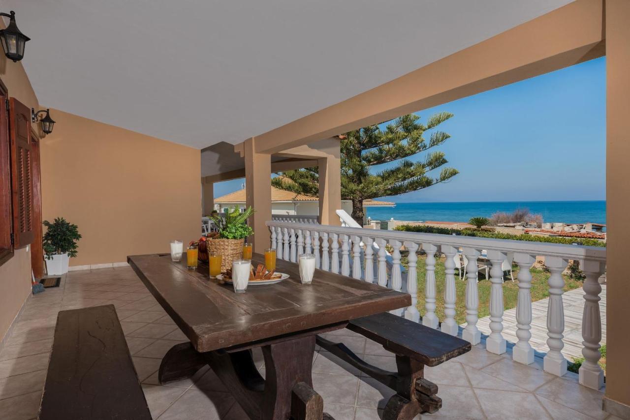 Sea Elegance Villa - On The Beach, By Zantewize Psarou  Экстерьер фото