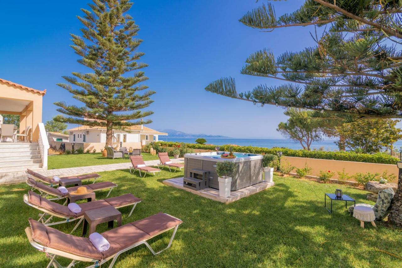 Sea Elegance Villa - On The Beach, By Zantewize Psarou  Экстерьер фото