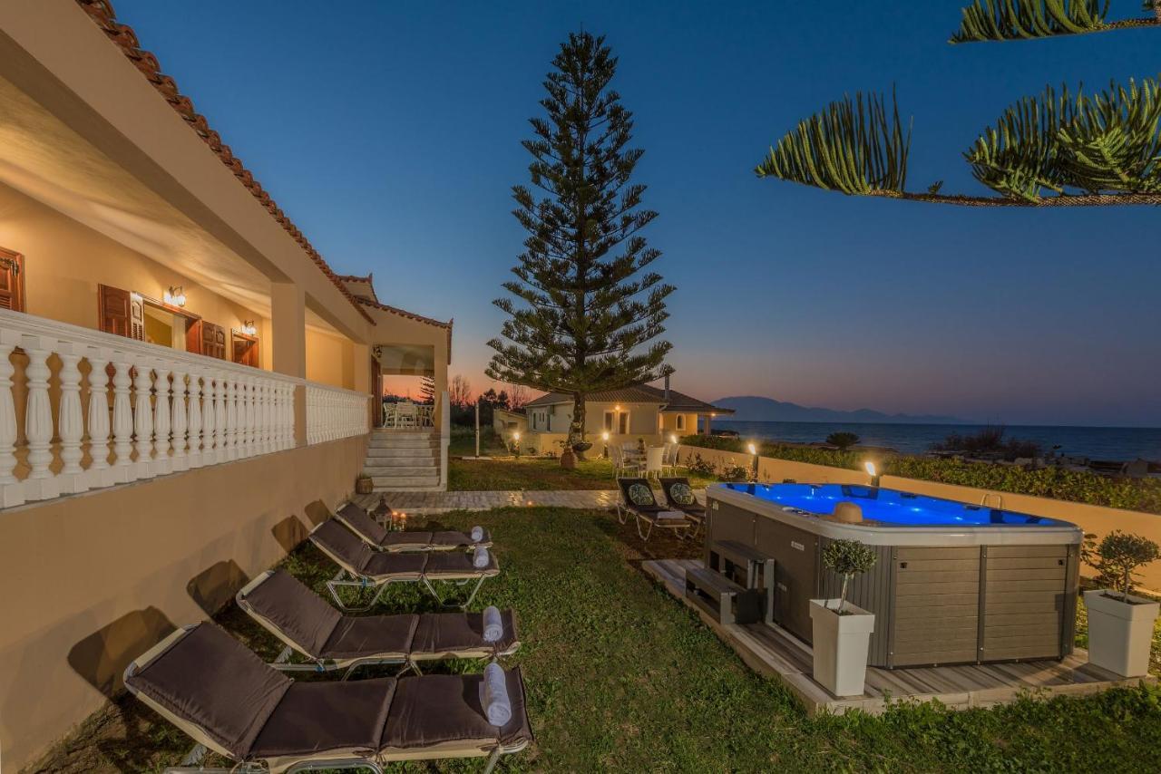Sea Elegance Villa - On The Beach, By Zantewize Psarou  Экстерьер фото